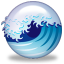 Great Wave icon for Camino by Jon Hicks