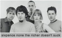 sixpence none the richer