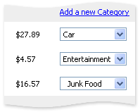 a simple example of how the categorization would work - click to a larger view