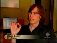 Screenshot from Canada Now interview