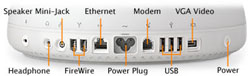 iMac ports