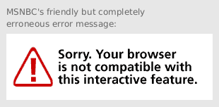 MSNBC's sloppy error message