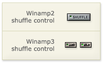 shuffle: before and after